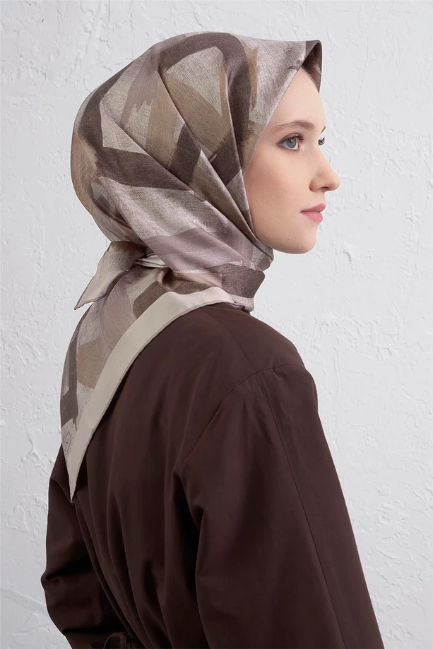 e25ka9413d02-1075-045a8- ARMİNE Sura İpek Eşarp 2025-2026 Sonbahar Kış 9413-02