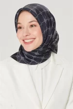 ARMİNE Sura İpek Eşarp Nostalji 8555-15