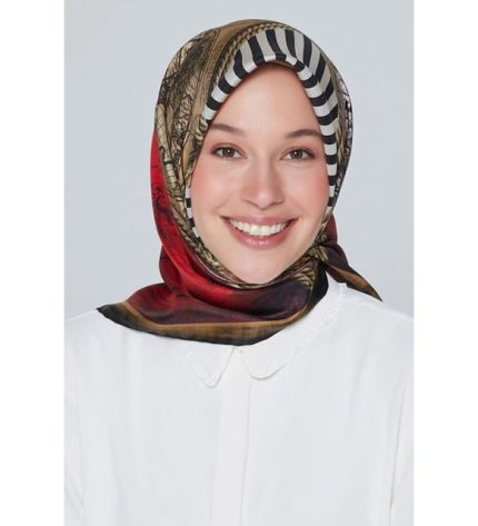 ARMİNE Sura İpek Eşarp Nostalji 7473-25
