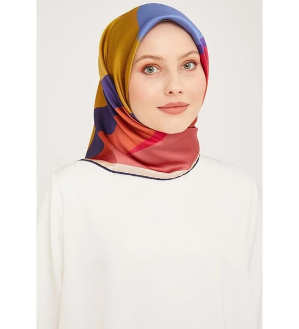 armine-nostalji-sura-ipek-esarp-9010-05- ARMİNE Sura İpek Eşarp Nostalji 9010-05